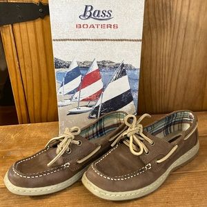 Bass boat shoes brown